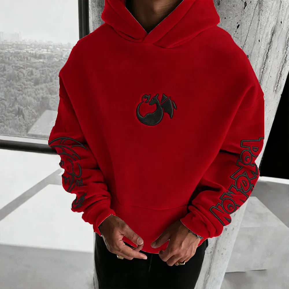 Color Blocked (suede) Hoodie