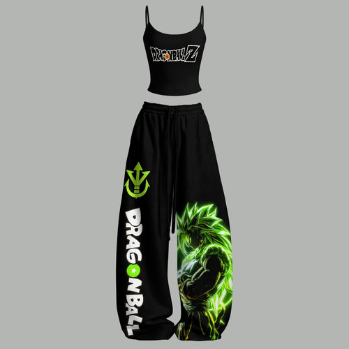 Top & Elasticated Trousers Two-Piece Set