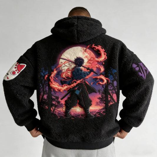 Unisex  Sherpa Hoodie