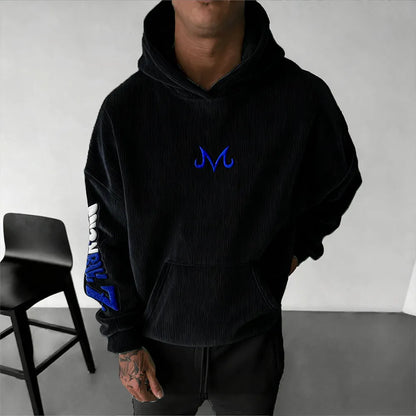 Color Blocked Plush Hoodie