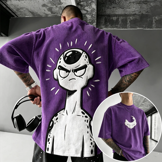 Frieza  Z Anime Vintage Corduroy T-Shirt