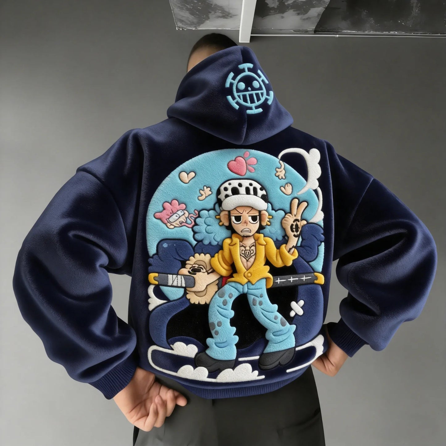 Unisex  Sherpa Hoodie