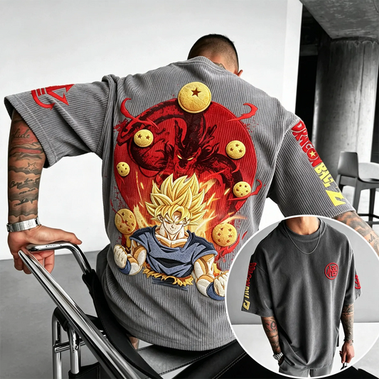 Z Anime Vintage Corduroy T-Shirt